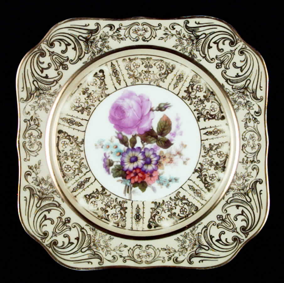 TIR123 Square Salad Plate by Tirschenreuth-1