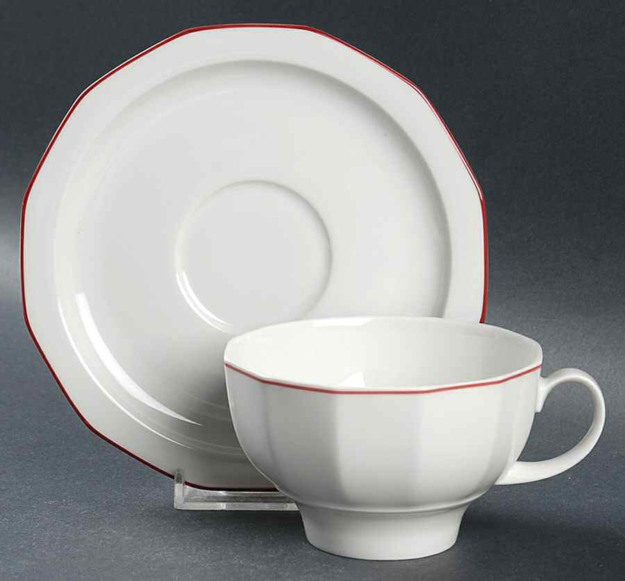 Luzern Flat Cup & Saucer Set by Thomas-1