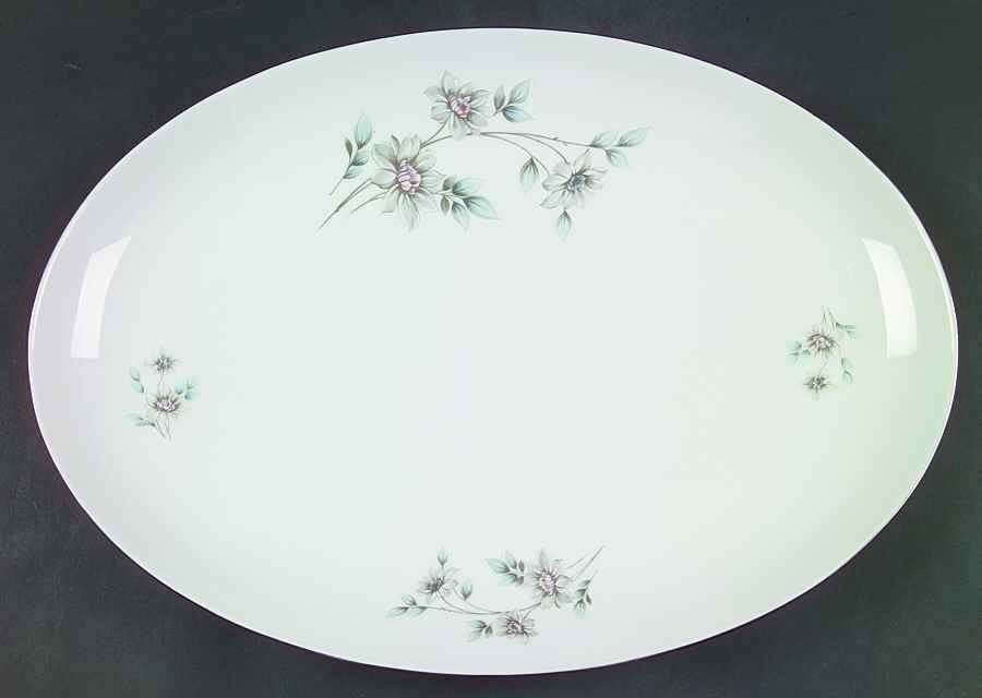 Springtime 15" Oval Serving Platter by Treasure Chest-1