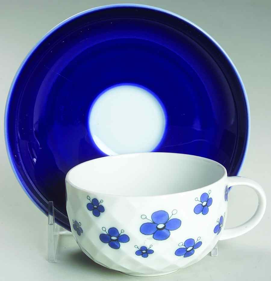 Kopenhagen Flat Cup & Saucer Set by Thomas-1