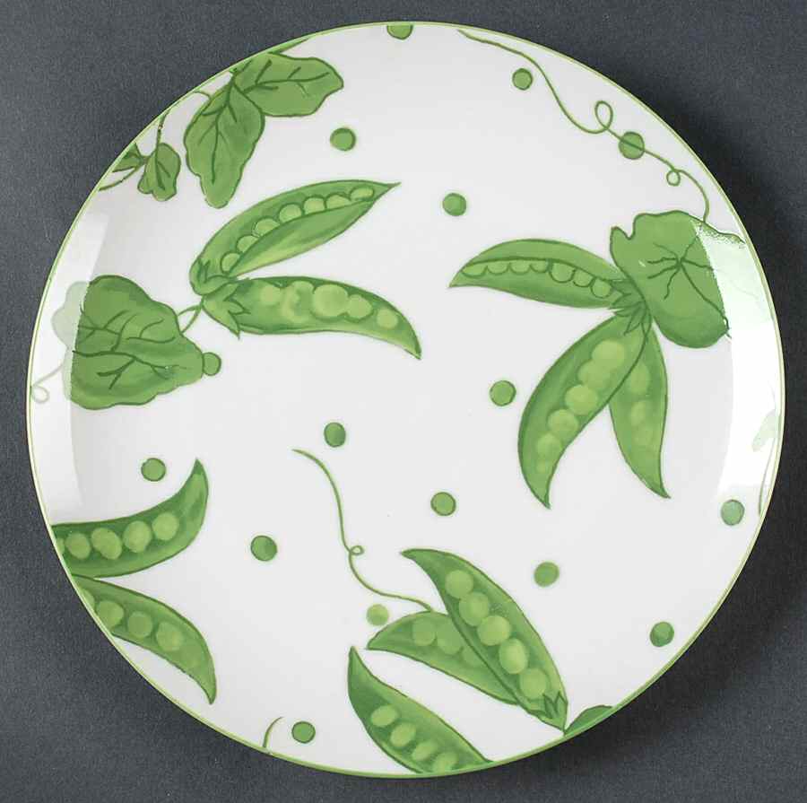 Vegetable Polka Dot Salad Plate by Taste Setter-1