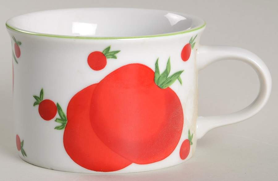 Vegetable Polka Dot Soup Mug by Taste Setter-1