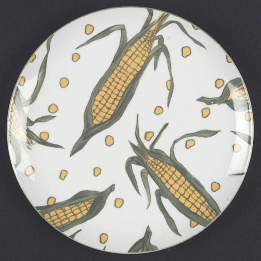 Vegetable Polka Dot Salad Plate by Taste Setter-1