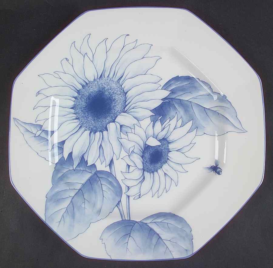 Nature 13" Octagonal Serving Platter by Tiffany-1
