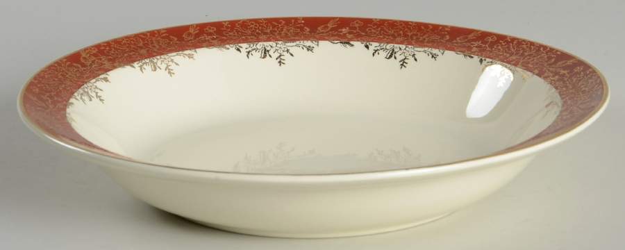 TST288 Rim Soup Bowl by Taylor, Smith & Taylor (Ts&T)-1