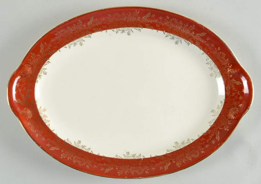TST288 11" Oval Serving Platter by Taylor, Smith & Taylor (Ts&T)-1