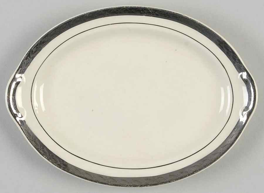 4404 7" Oval Serving Platter by Taylor, Smith & Taylor (Ts&T)-1