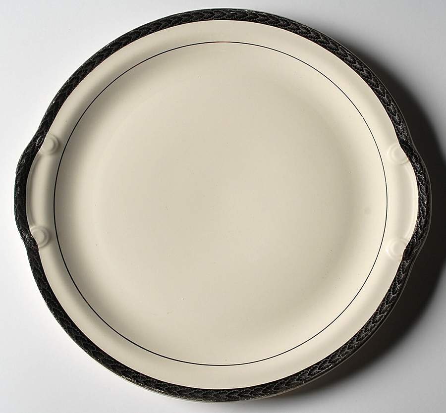 4404 Cake Plate by Taylor, Smith & Taylor (Ts&T)-1