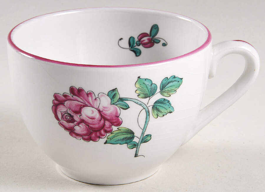 Strasbourg Flowers Flat Cup by Tiffany-1
