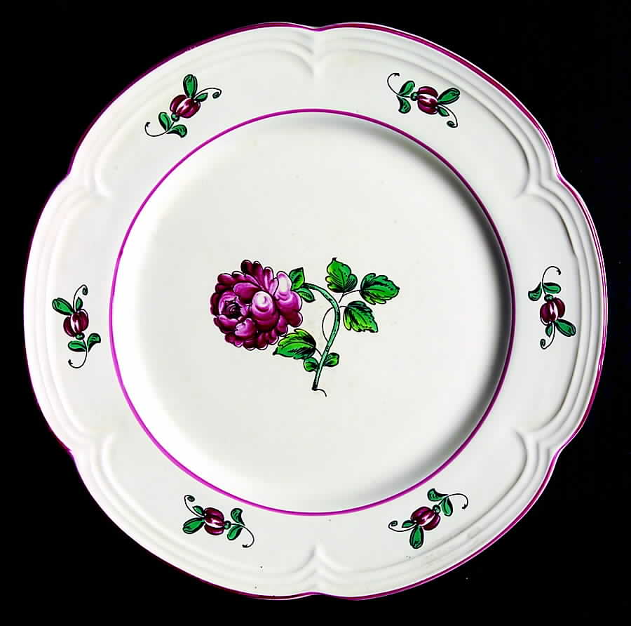 Strasbourg Flowers Salad Plate by Tiffany-1