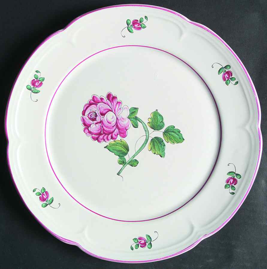 Strasbourg Flowers Dinner Plate by Tiffany-1