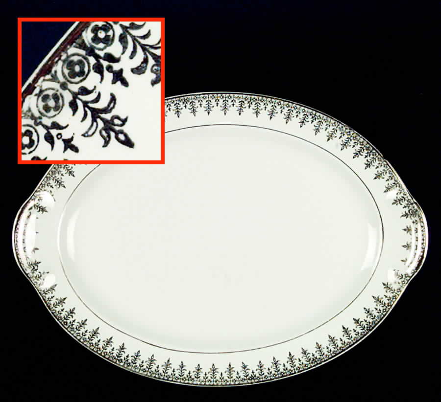 TST291 13" Oval Serving Platter by Taylor, Smith & Taylor (Ts&T)-1