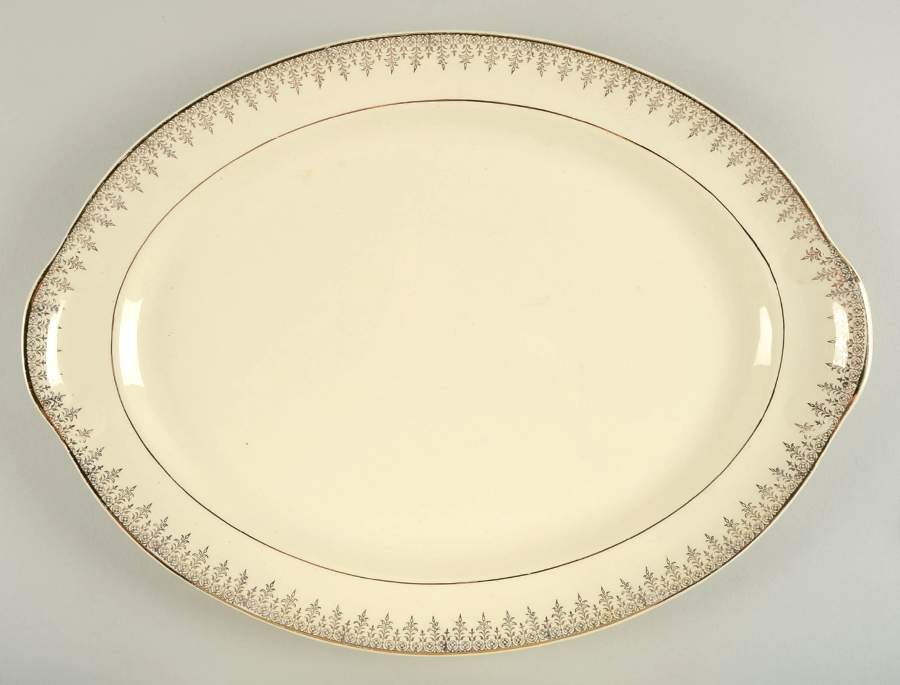 TST291 15" Oval Serving Platter by Taylor, Smith & Taylor (Ts&T)-1