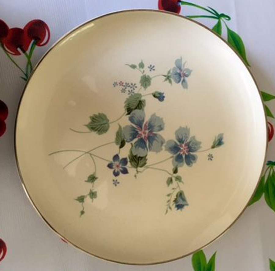 Windflower Dinner Plate by Taylor, Smith & Taylor (Ts&T)-1