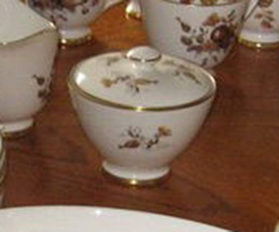 Golden Fruit Sugar Bowl & Lid by Tuscan - Royal Tuscan-1