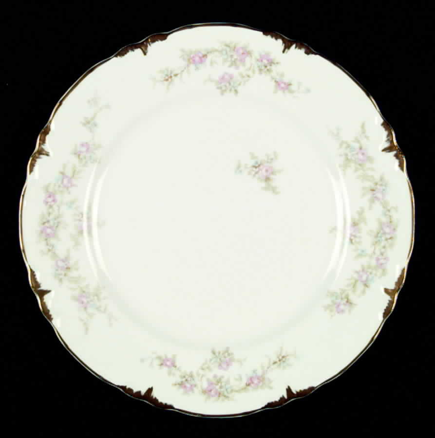 1696 Dinner Plate by Taylor, Smith & Taylor (Ts&T)-1