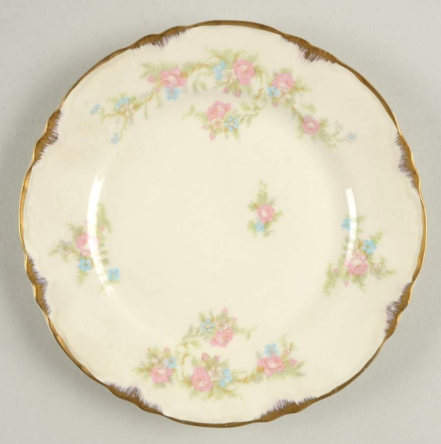1696 Bread & Butter Plate by Taylor, Smith & Taylor (Ts&T)-1