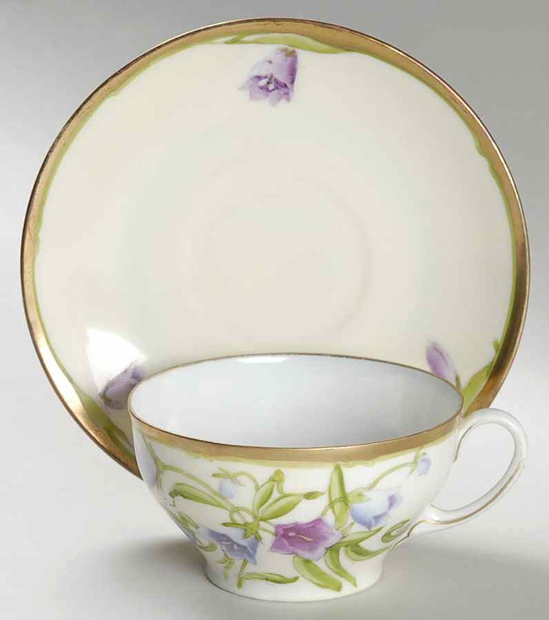 2906 Flat Cup & Saucer Set by Tirschenreuth-1
