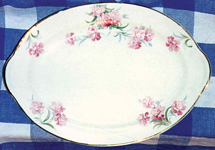 1782 14" Oval Serving Platter by Taylor, Smith & Taylor (Ts&T)-1