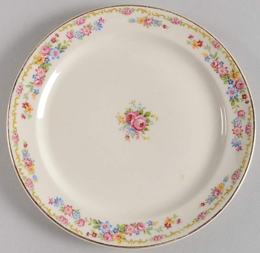 TST298 Luncheon Plate by Taylor, Smith & Taylor (Ts&T)-1