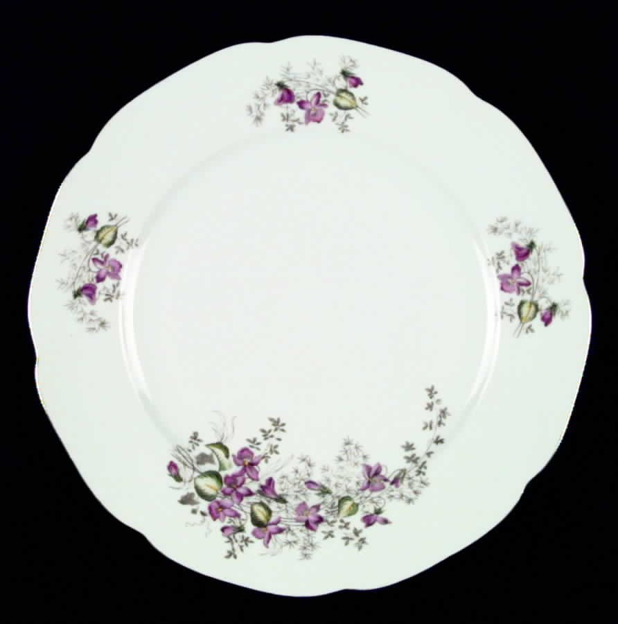 Violet Fantasy Dinner Plate by Toscport-1
