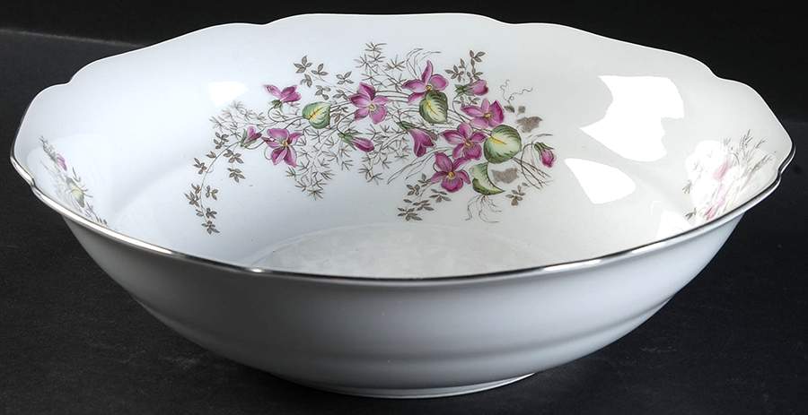 Violet Fantasy 9" Round Vegetable Bowl by Toscport-1