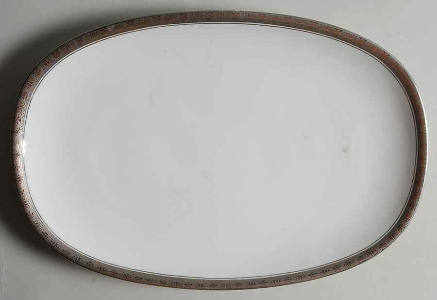 Helene 12" Oval Serving Platter by Towne-1