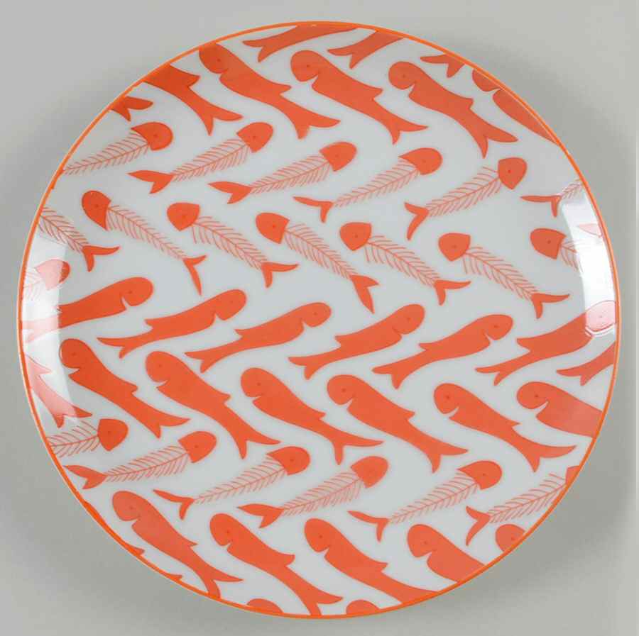 Herring Bone Salad Plate by Taste Setter-1