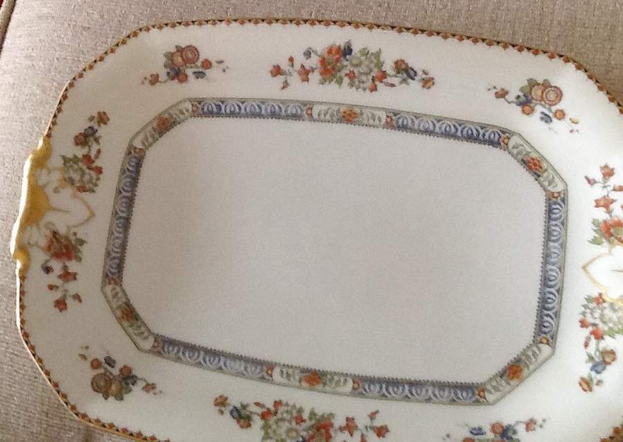 TRV175 14" Oval Serving Platter by Tressemanes & Vogt-1