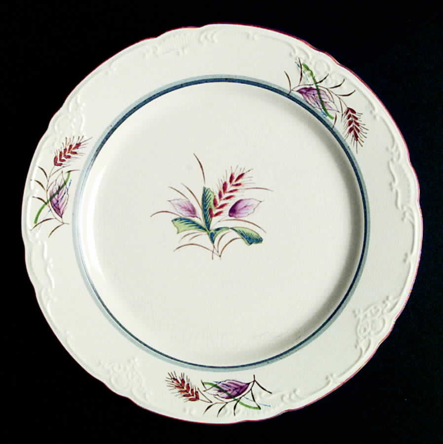 TSW4 Dinner Plate by Transor Ware (Japan)-1