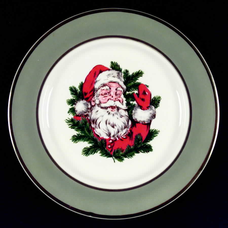 TST302 Dinner Plate by Taylor, Smith & Taylor (Ts&T)-1