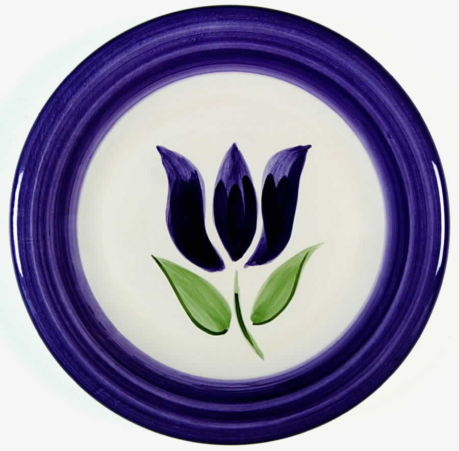 Spirale Lilac Salad Plate by Tabletops Unlimited-1