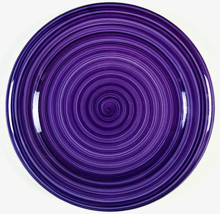 Spirale Lilac Dinner Plate by Tabletops Unlimited-1