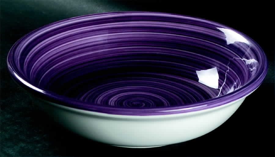Spirale Lilac 8" Individual Pasta Bowl by Tabletops Unlimited-1