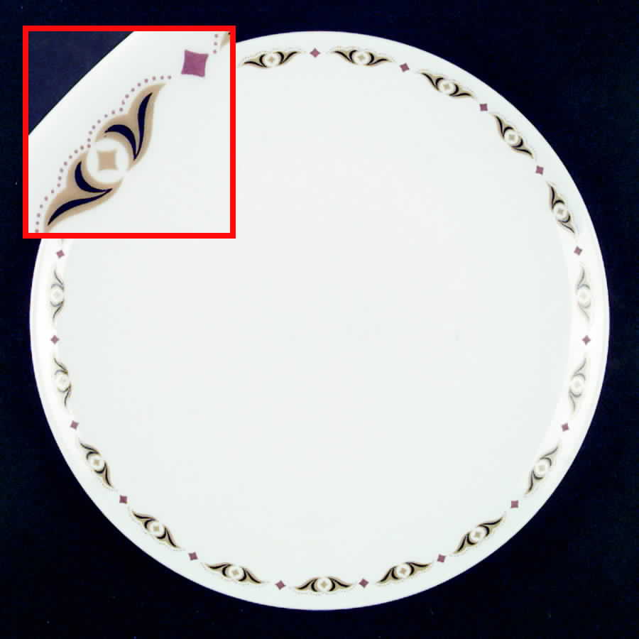 Arabesque Dinner Plate by Tuscan - Royal Tuscan-1