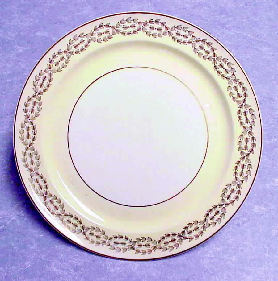 TST307 Dinner Plate by Taylor, Smith & Taylor (Ts&T)-1