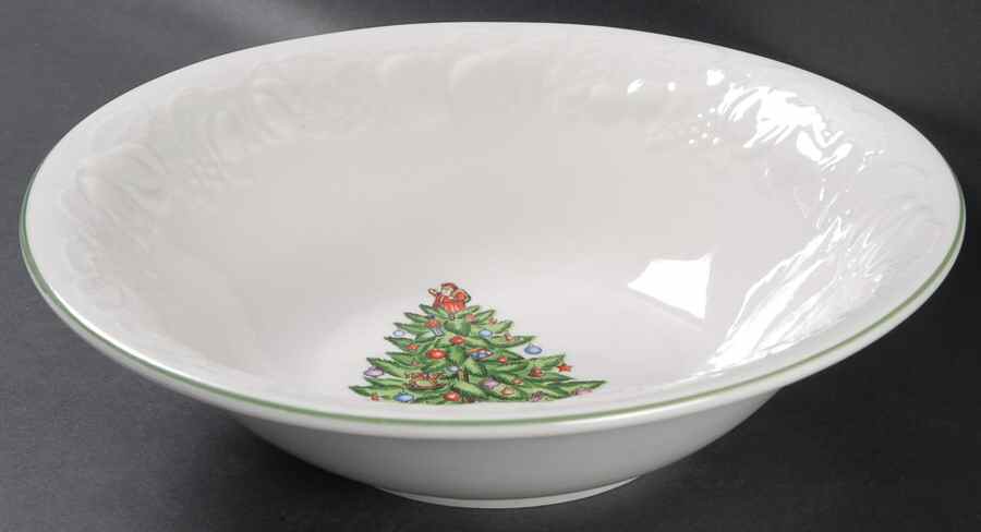 Christmas Time 10" Round Vegetable Bowl by Tabletops Unlimited-1