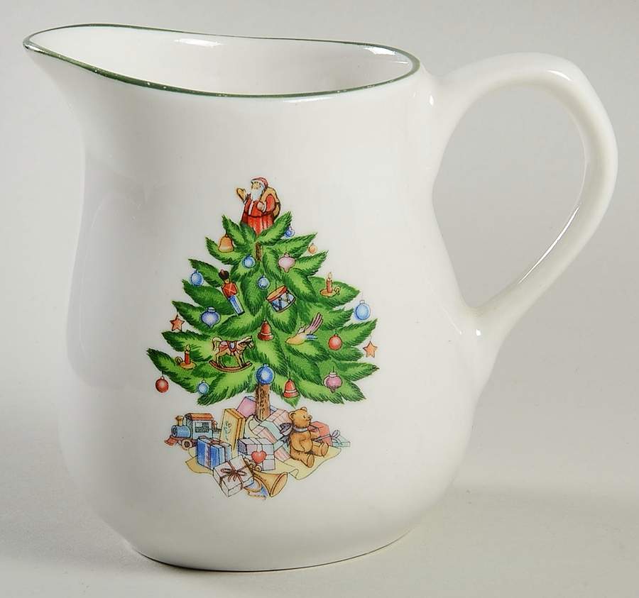 Christmas Time Creamer by Tabletops Unlimited-1