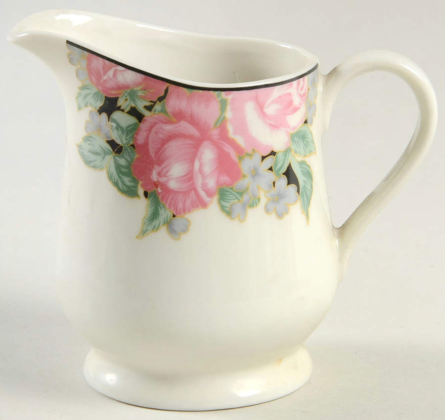 Victorian Chintz Creamer by Towne House-1
