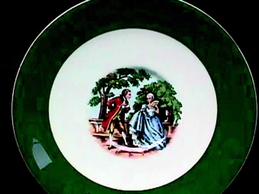 TST313 Salad Plate by Taylor, Smith & Taylor (Ts&T)-1