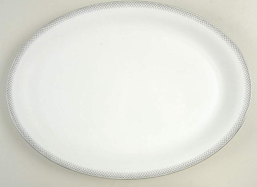 2987 16" Oval Serving Platter by Tirschenreuth-1