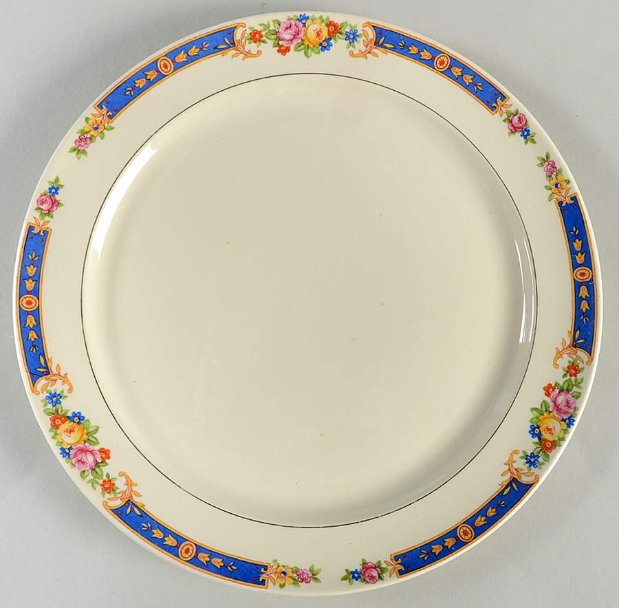 1294 Dinner Plate by Taylor, Smith & Taylor (Ts&T)-1