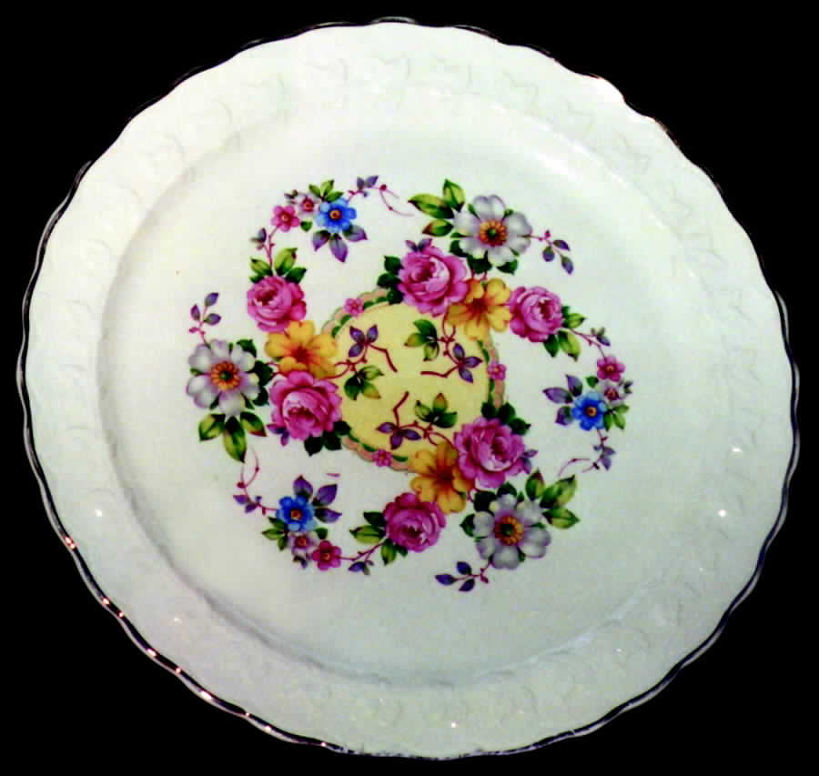 TST324 Dinner Plate by Taylor, Smith & Taylor (Ts&T)-1