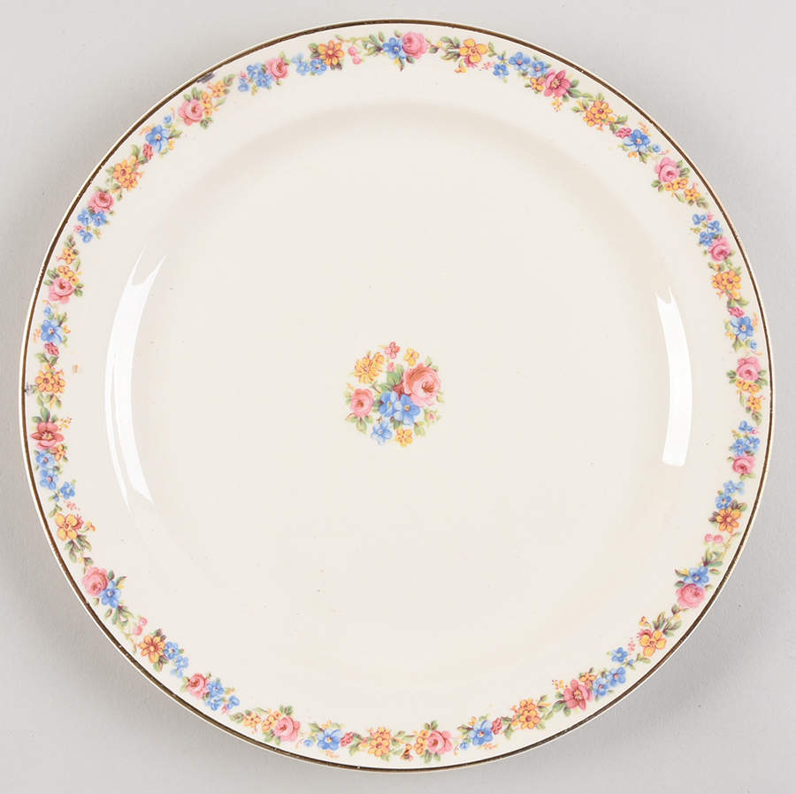 1630 Luncheon Plate by Taylor, Smith & Taylor (Ts&T)-1