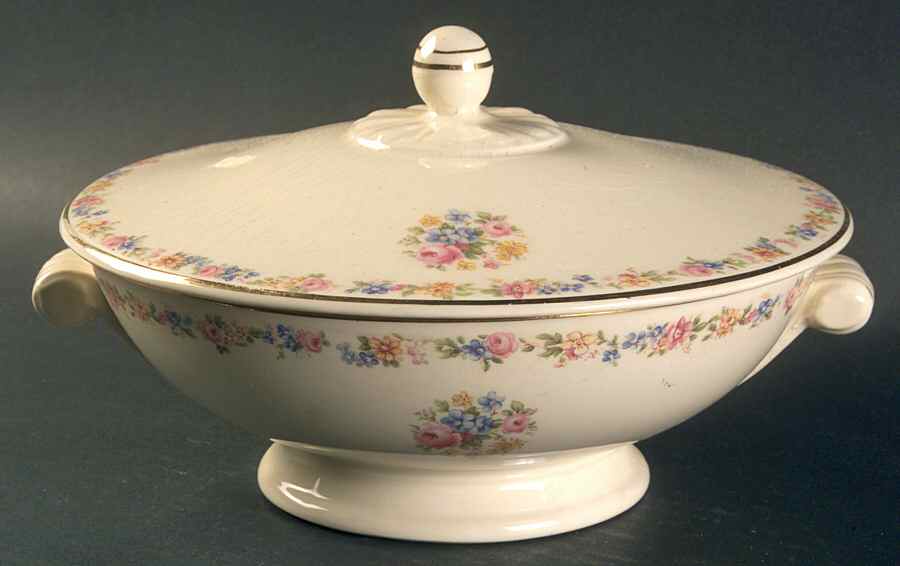 1630 Round Covered Vegetable by Taylor, Smith & Taylor (Ts&T)-1