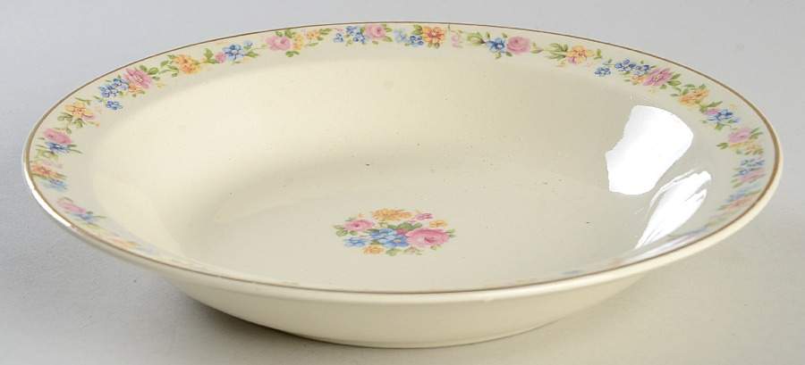 1630 Rim Soup Bowl by Taylor, Smith & Taylor (Ts&T)-1