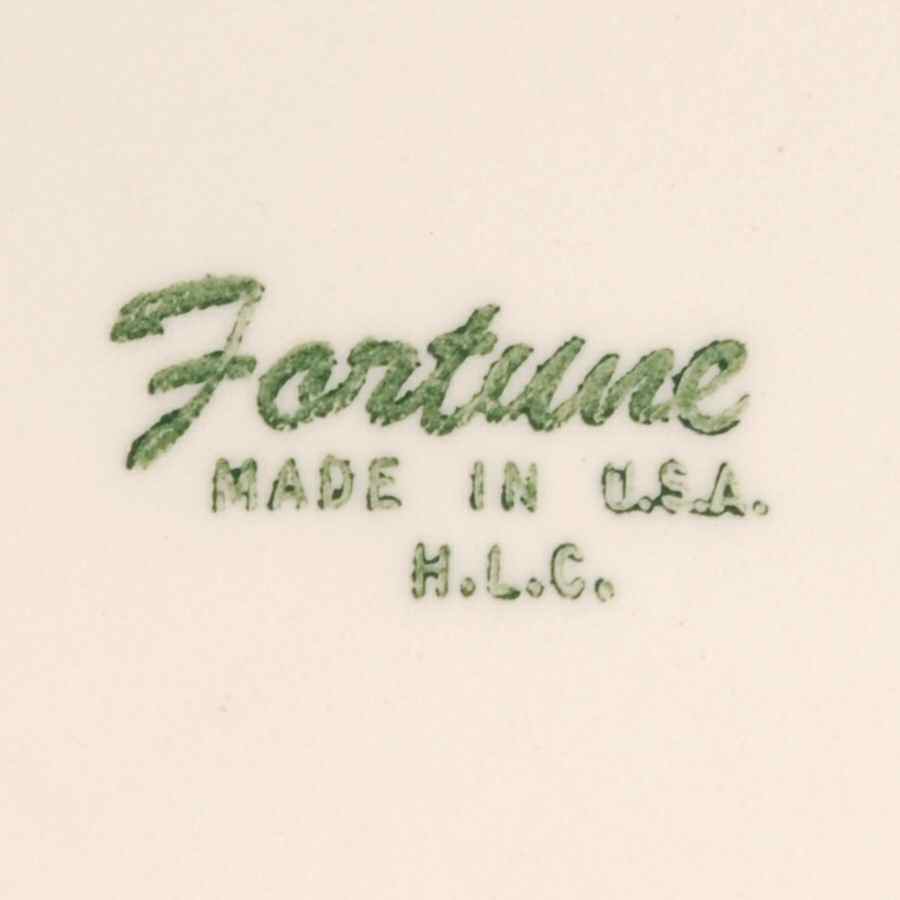 Fortune Saucer by Taylor, Smith & Taylor (Ts&T)-1