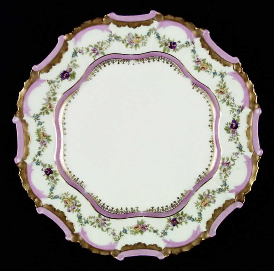 TRV189 Pink Dinner Plate by Tressemanes & Vogt-1