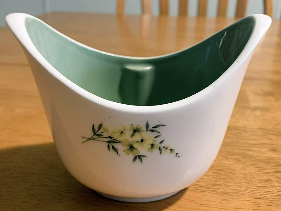 Lemon Blossom Sugar Bowl No Lid by Taylor, Smith & Taylor (Ts&T)-1
