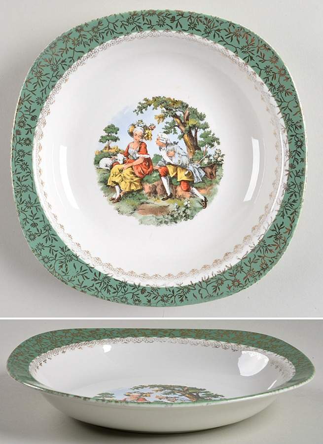 TST332 Rim Soup Bowl by Taylor, Smith & Taylor (Ts&T)-1